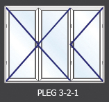 Puerta Plegable